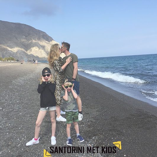 santorini met kinderen