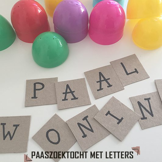 paaszoektocht woordmix pasen