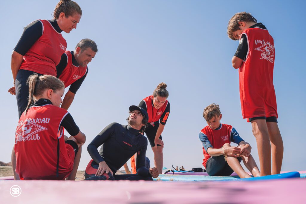 SURFBLEND VIEUX BOUCAU surfen vakantie Frankrijk