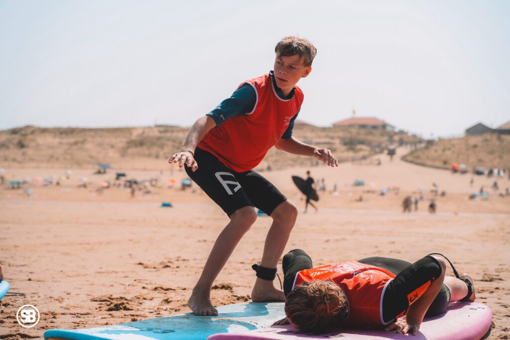 SURFBLEND VIEUX BOUCAU surfen vakantie Frankrijk